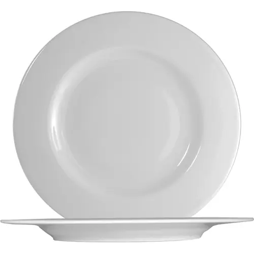 RESTPOSTEN Teller ETRUSCA Porzellan weiß Ø 263 mm Geprüft